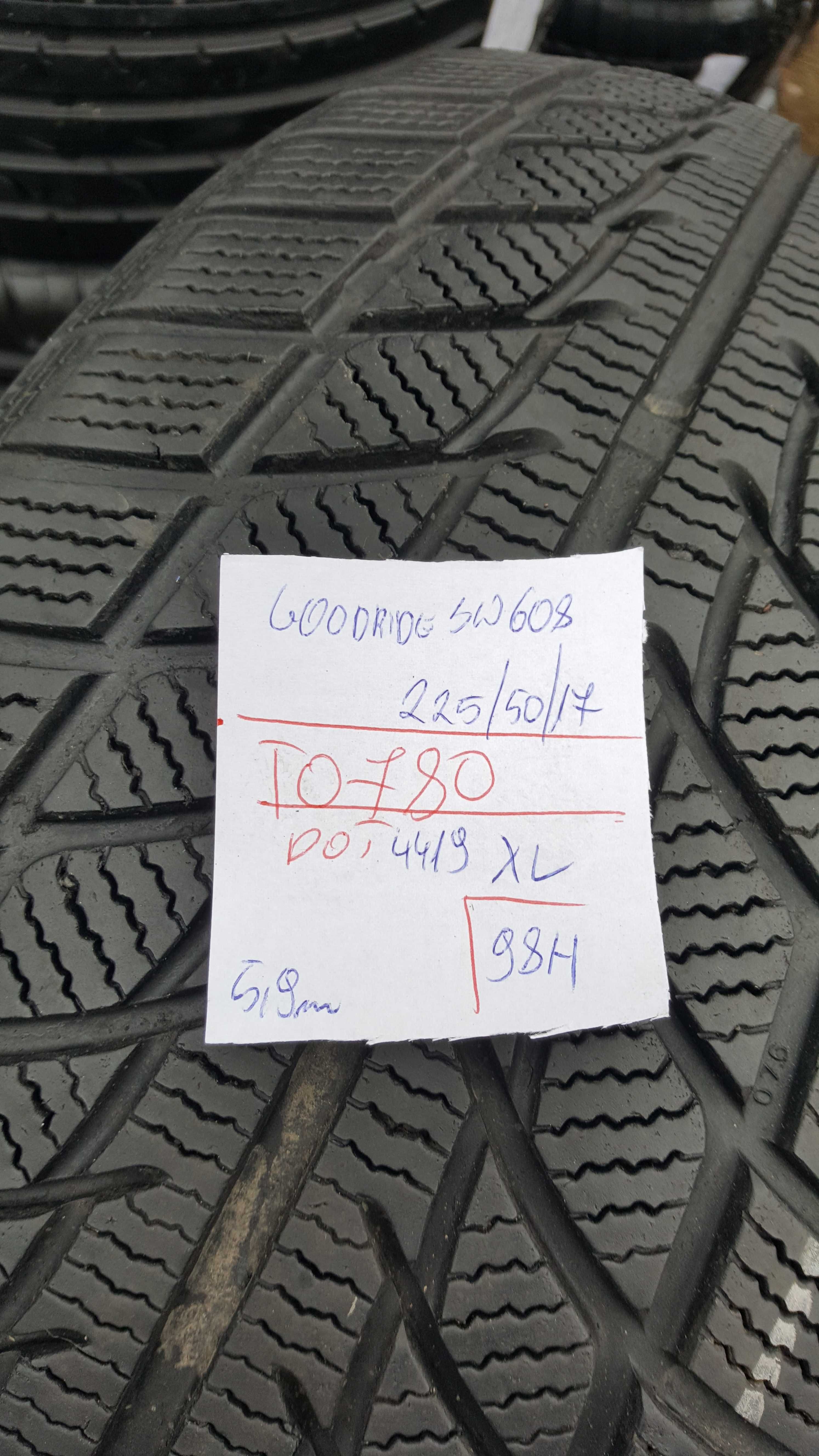 Goodride 225/50 r17 SW608 XL /// 6mm!!! 2020r