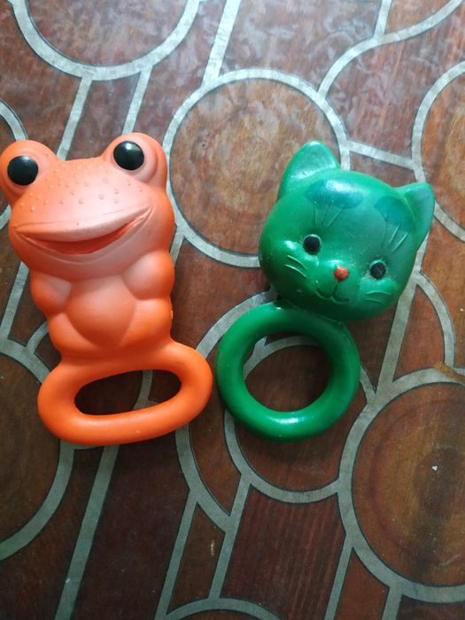Погремушки целлулоид. Советские. Состояние новое. Цена одной 200грн.