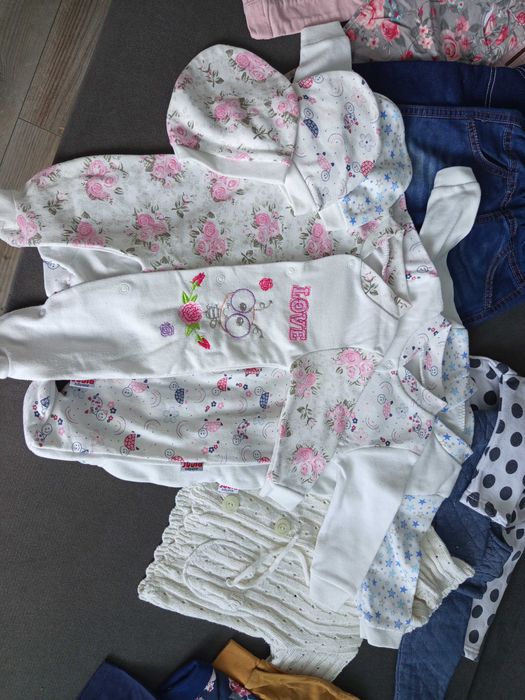 Duża paka ubranek dla dziewczynki - rozm. 74