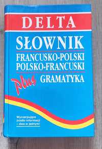 Słownik język francuski z gramatyka. Unikat.