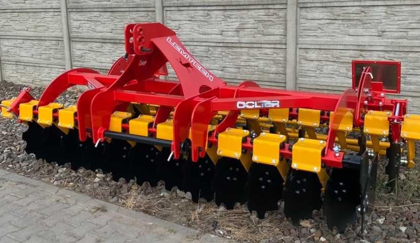 Brona talerzowa talerzówka 3 metry Lemtech głębosz gruber agregat