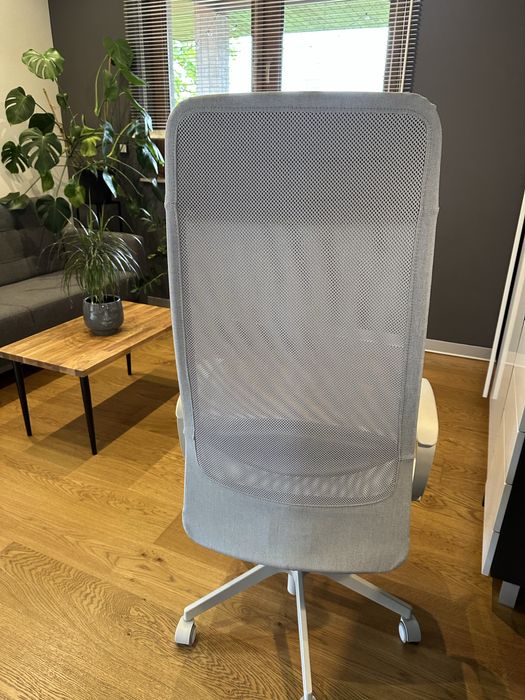 Krzeslo biurowe ikea szare