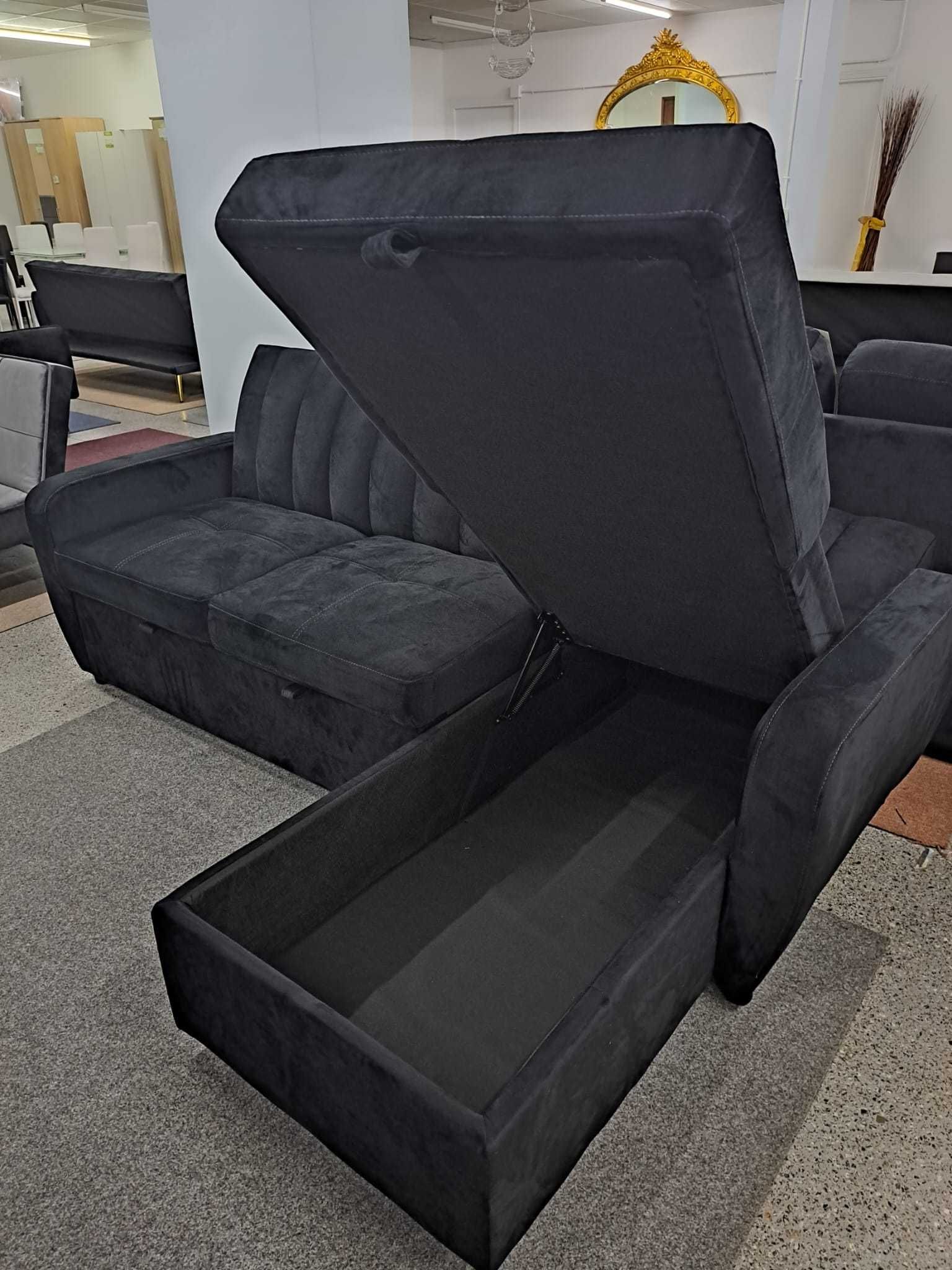 Sofá cama novo com baú, portes grátis, pagamento na entrega