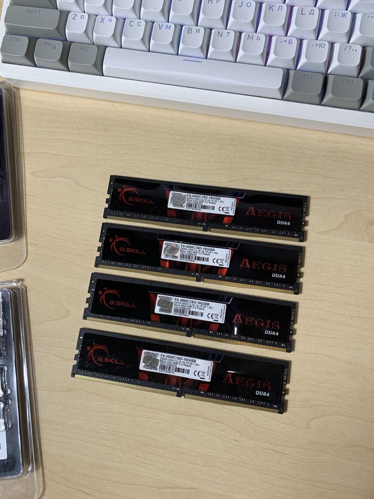 RAM G.Skill DDR4 4x8 (32 gb) 3000 MHz Гарантія