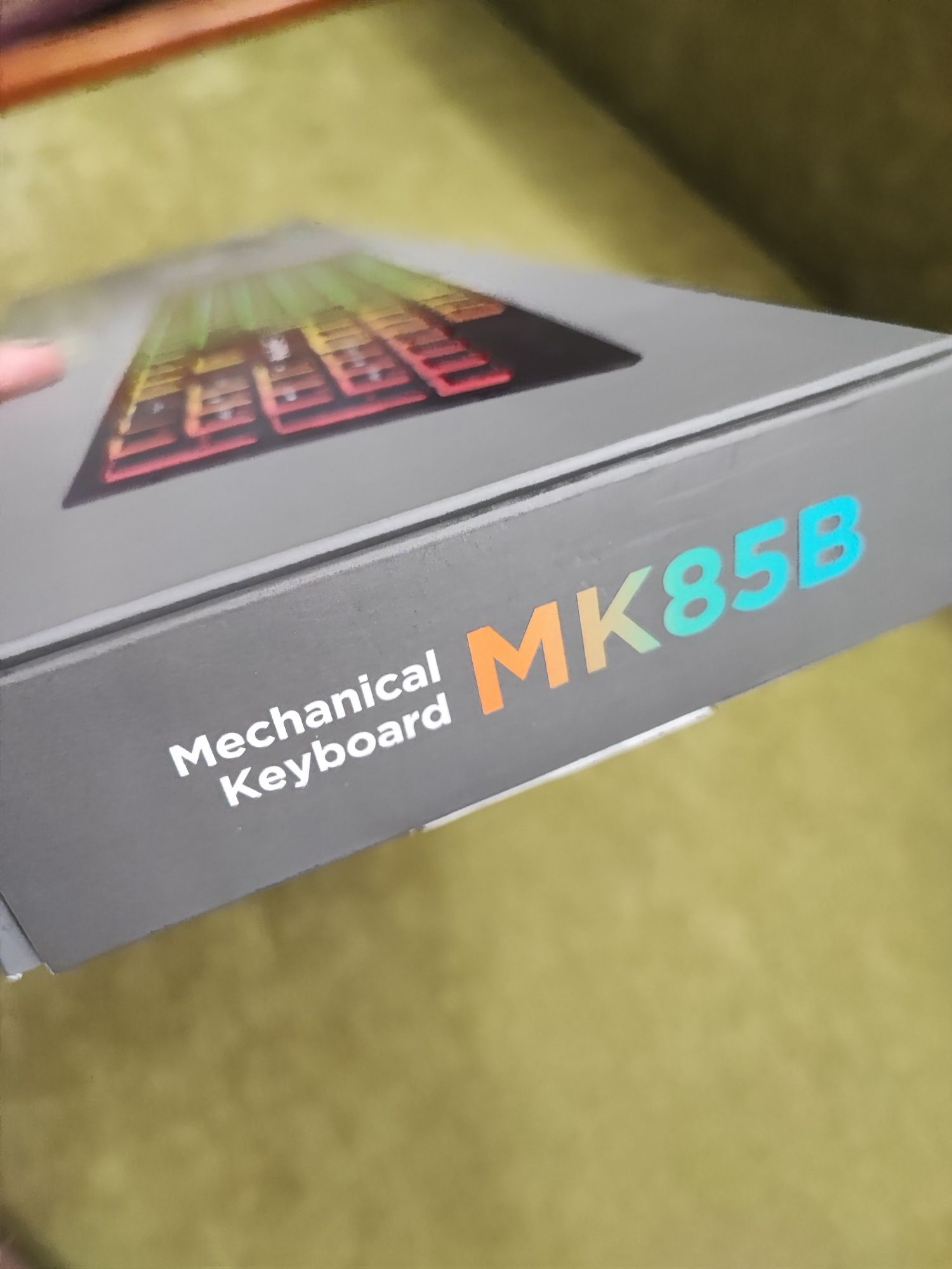 Клавіатура GamePro MK85B Blue Switch RGB USB Black