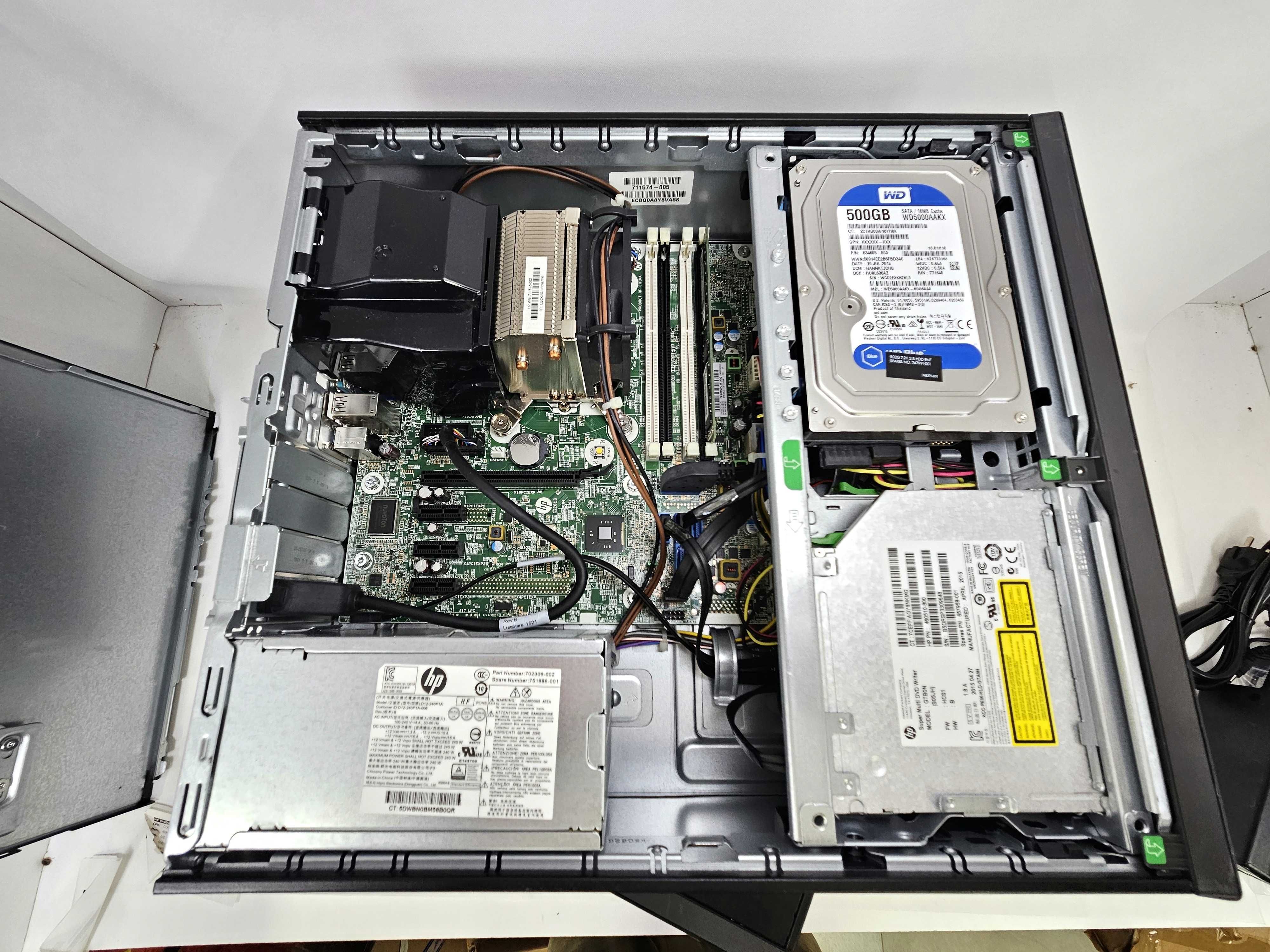 HP Prodesk 600 G1 компютер i3-4130/8Gb DDR3/500Gb HDD/Win10 Pro ОПТ