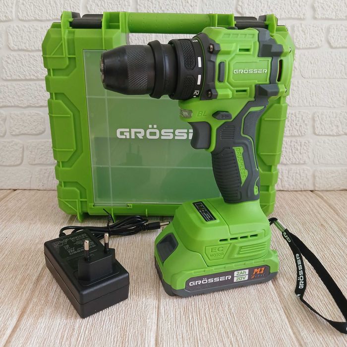 Шуруповерт акумуляторний Grosser GCD 521Q