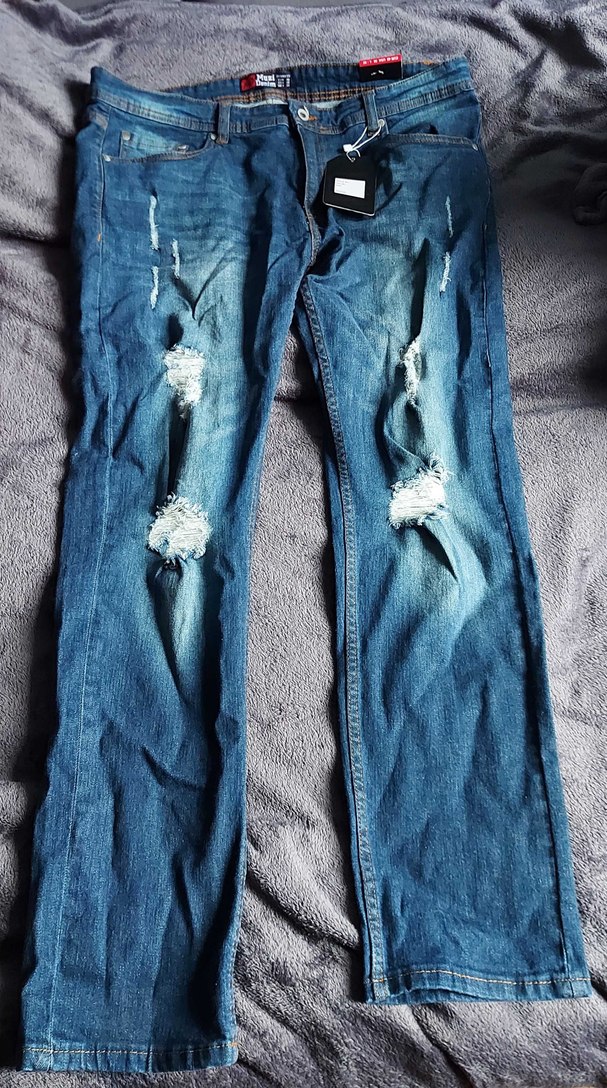 Nowe męskie jeansy XXl