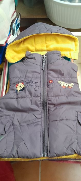 Colete agasalho 3 anos