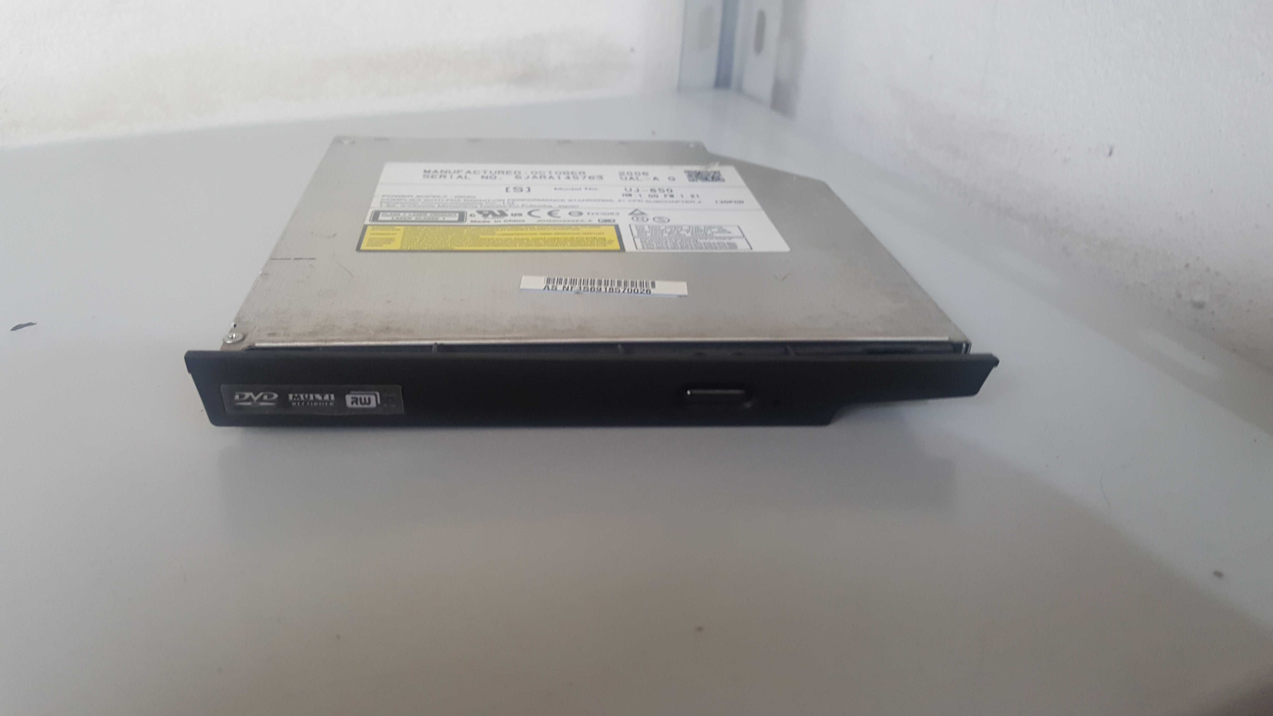 LEITOR  GRAVADOR PANASONIC SLIM UJ-850 DVD±RW - ATA - IDE