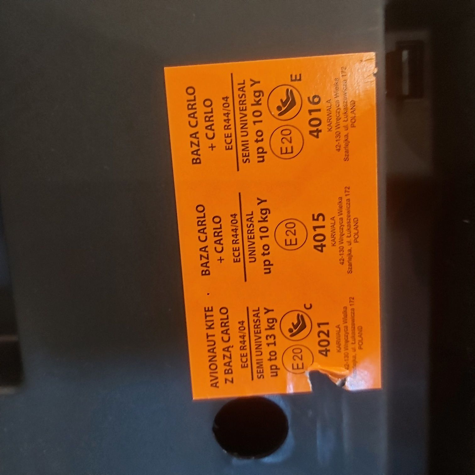 Baza isofix  carlo