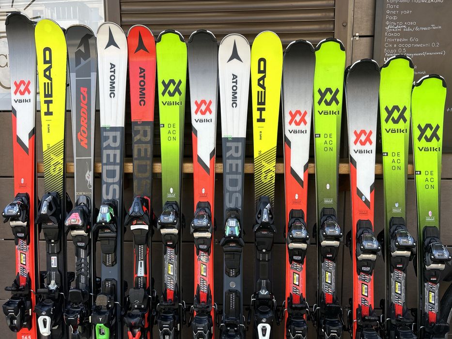 Лижі гірськолижні Volkl \ Head \ Atomic