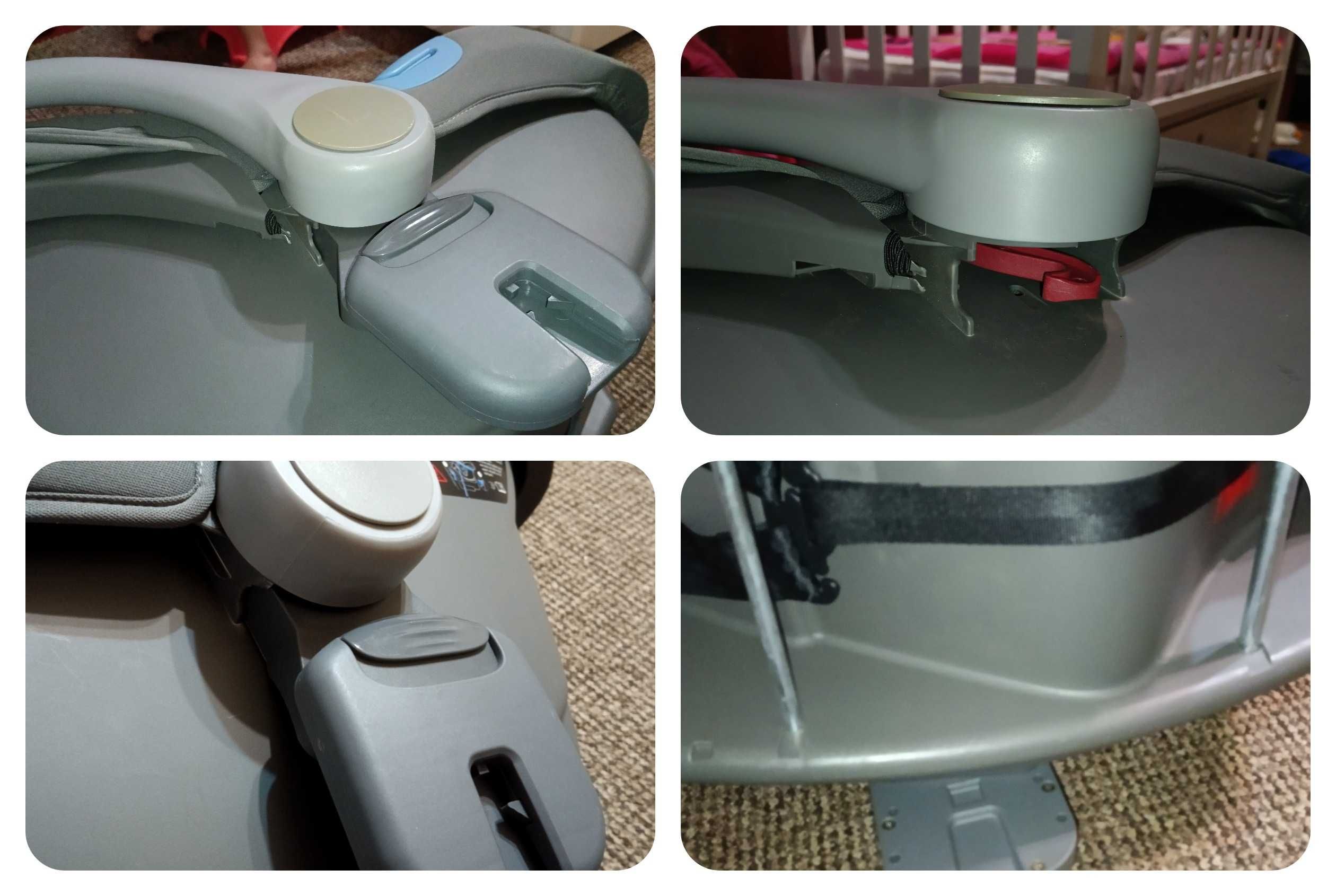 Автокресло Анекс Anex m/type e/type Серый Gray SS-02