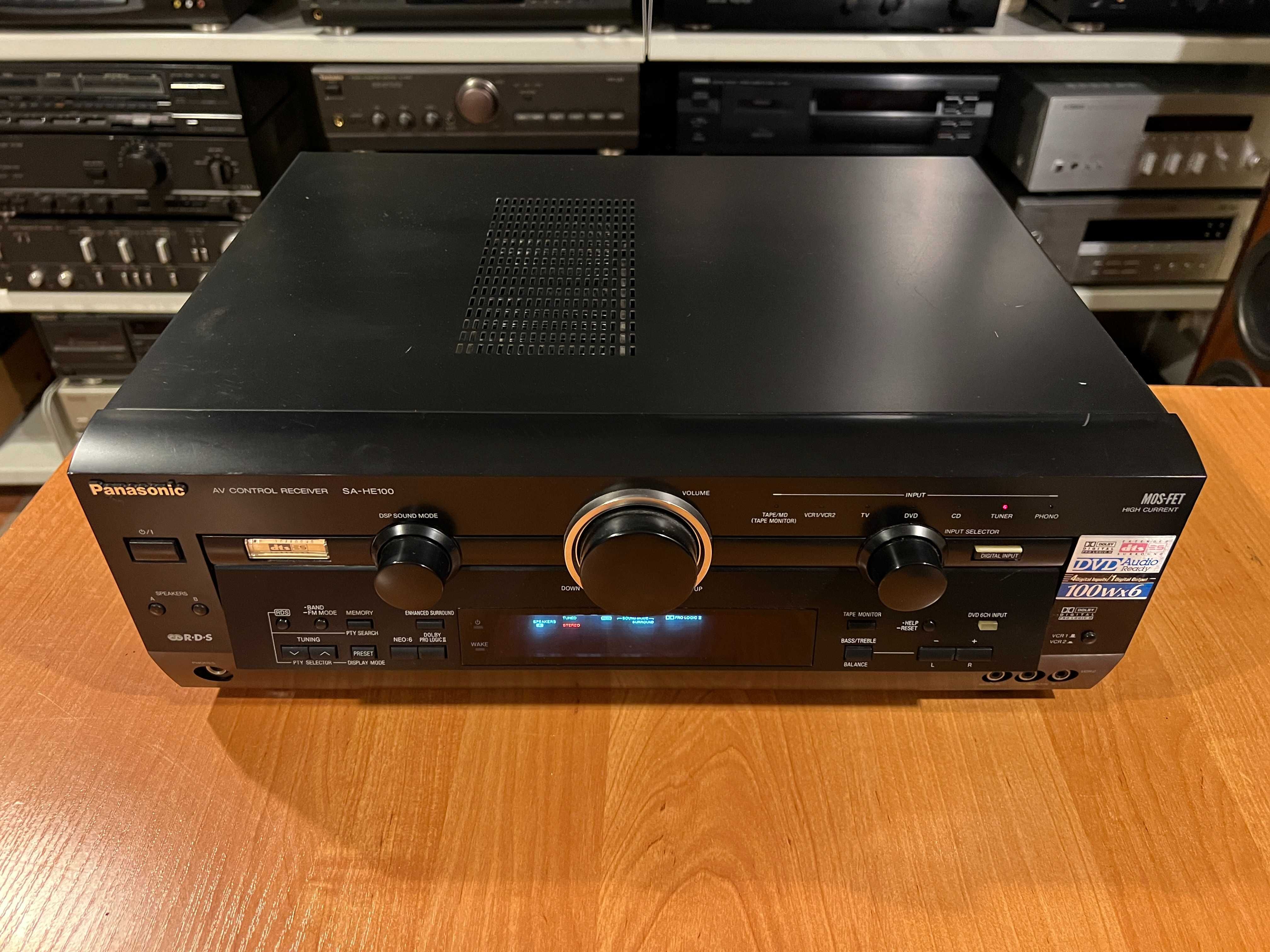 Amplituner Panasonic SA-HE100 Odpowiednik Technics 6x100W Audio Room