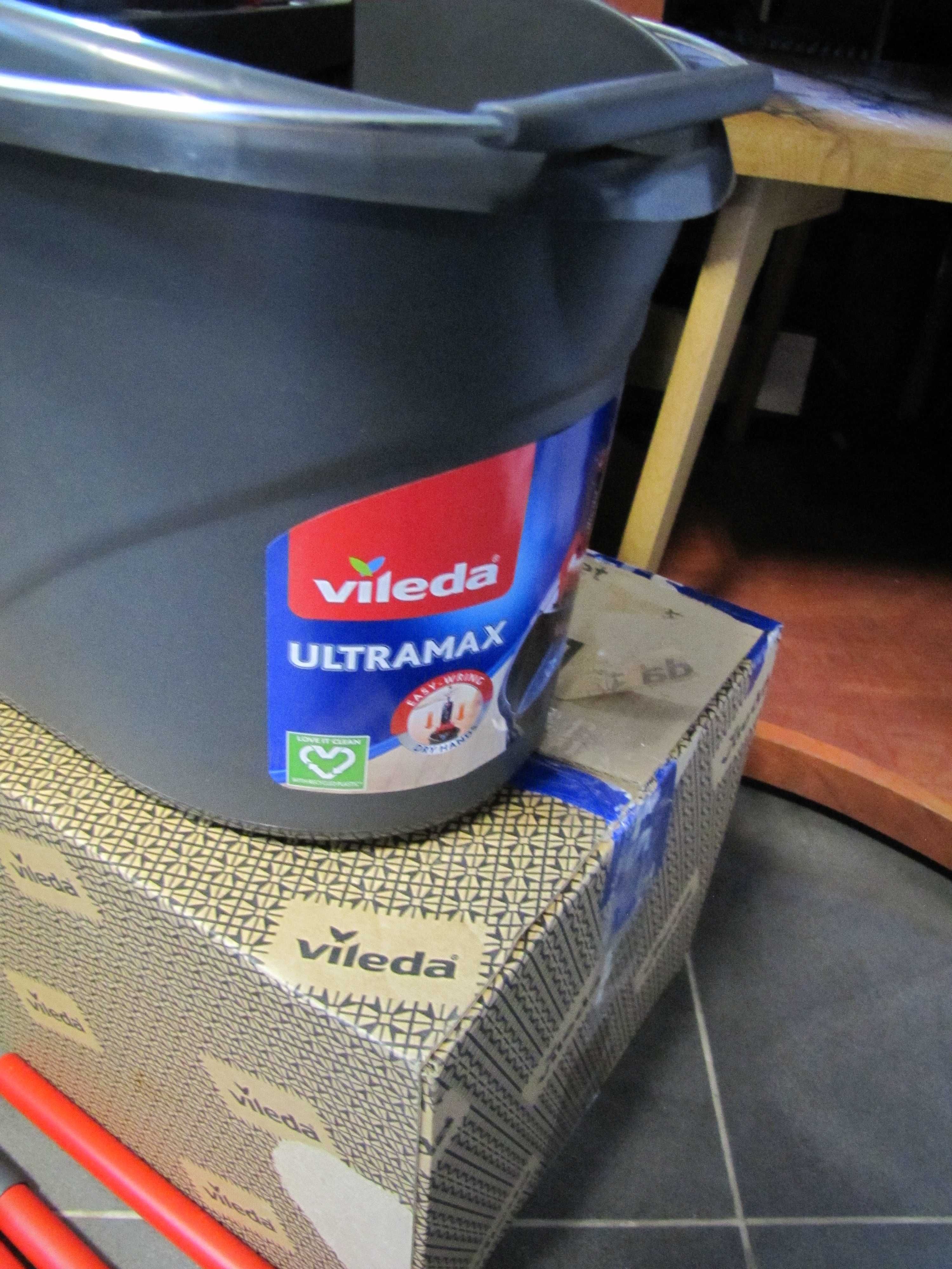 Mop podłogowy wiadro z prasą Powerpress Vileda Ultramax