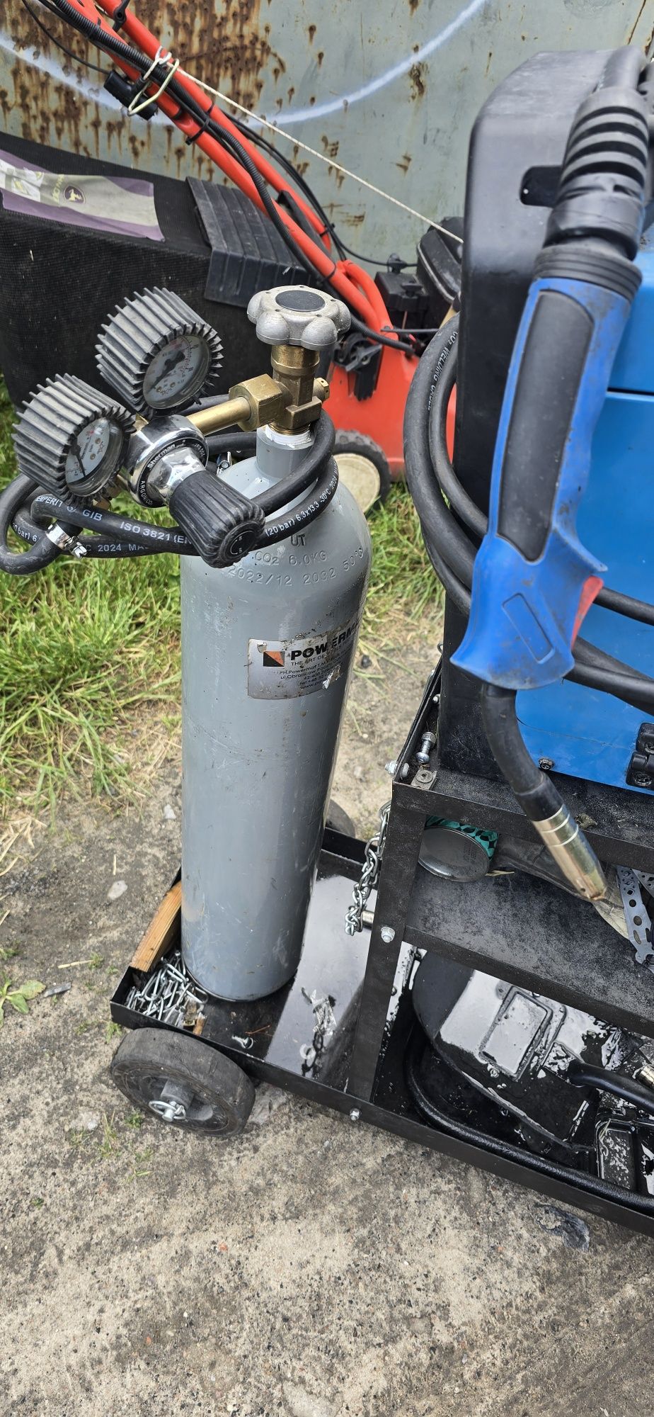 Migomat Spawarka Sherman digimig 200x synergic, wozek, butla, maska