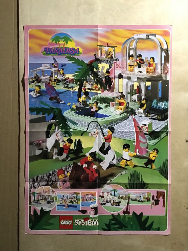 Lego System Paradisa plakat Classic