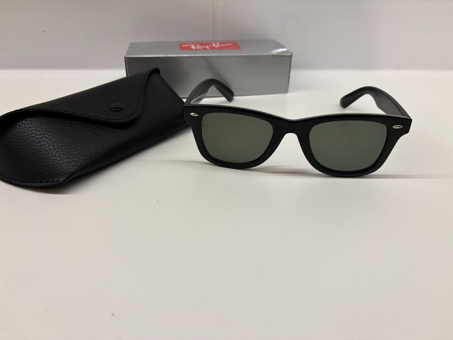 Okulary przeciwsłoneczne New rb plus skórzane etui