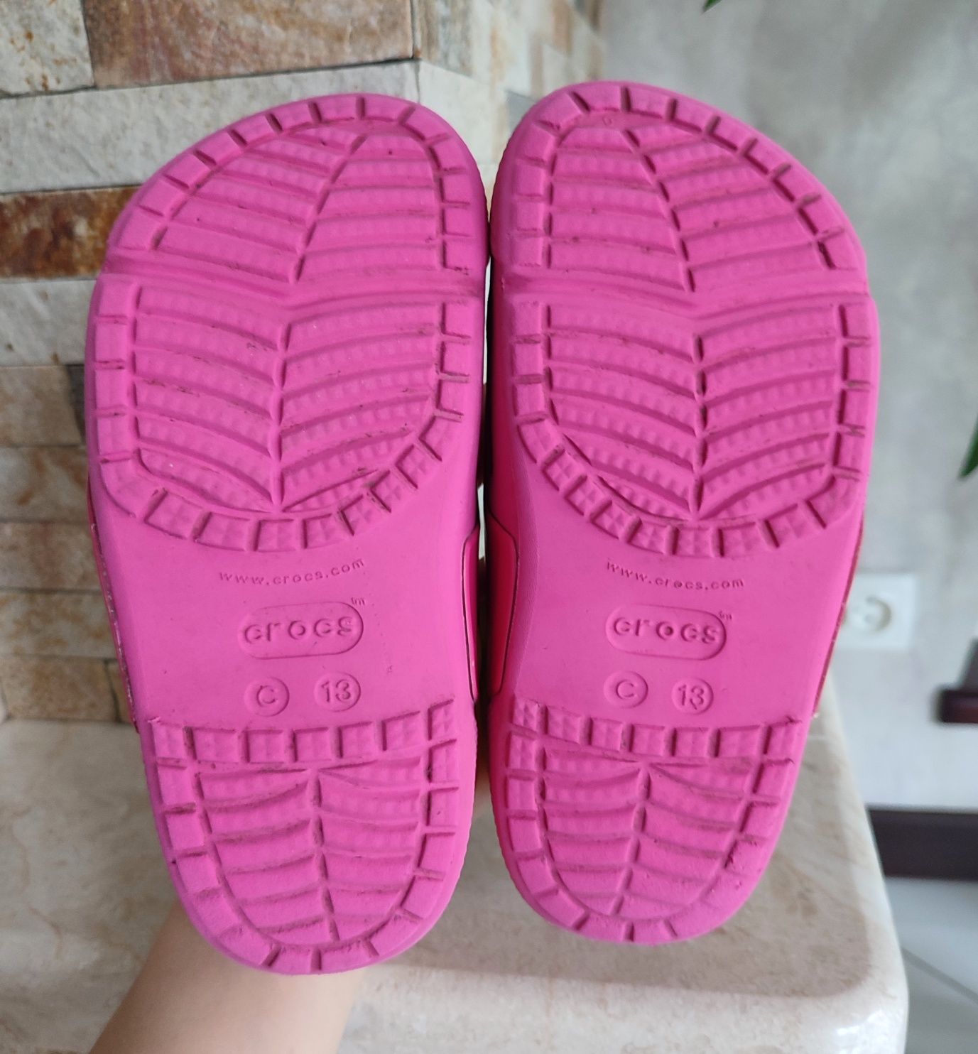 Crocs C13 Тачки Круз клоги сабо с подсветкой 20см