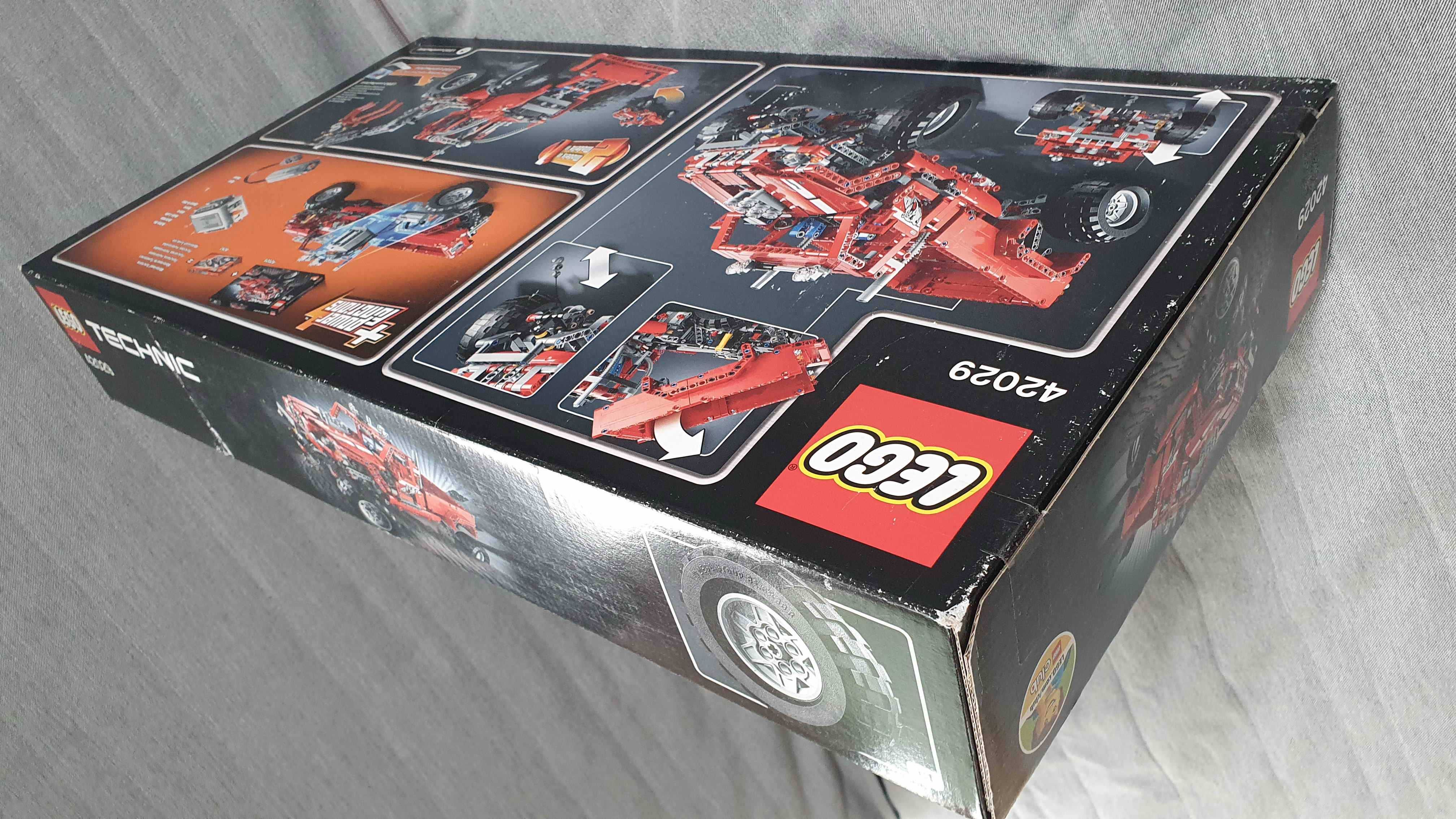 ### LEGO Technic 42029 Ciężarówka Po Tuningu 2 w 1 ciągnik zrywkowy