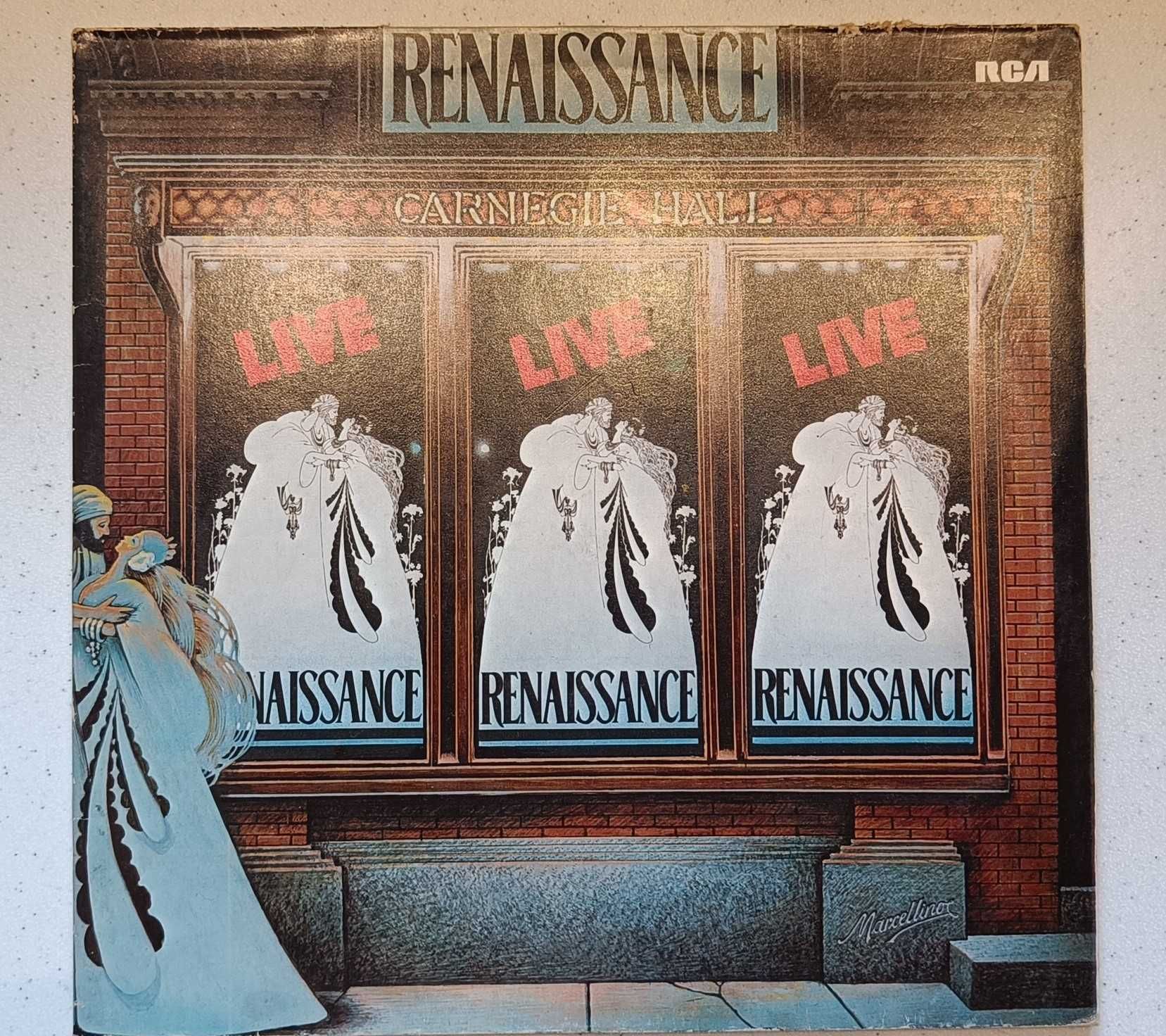 RENAISSANCE. LIVE AT Carnegie Hall.1976. Winyl. Gatefold.