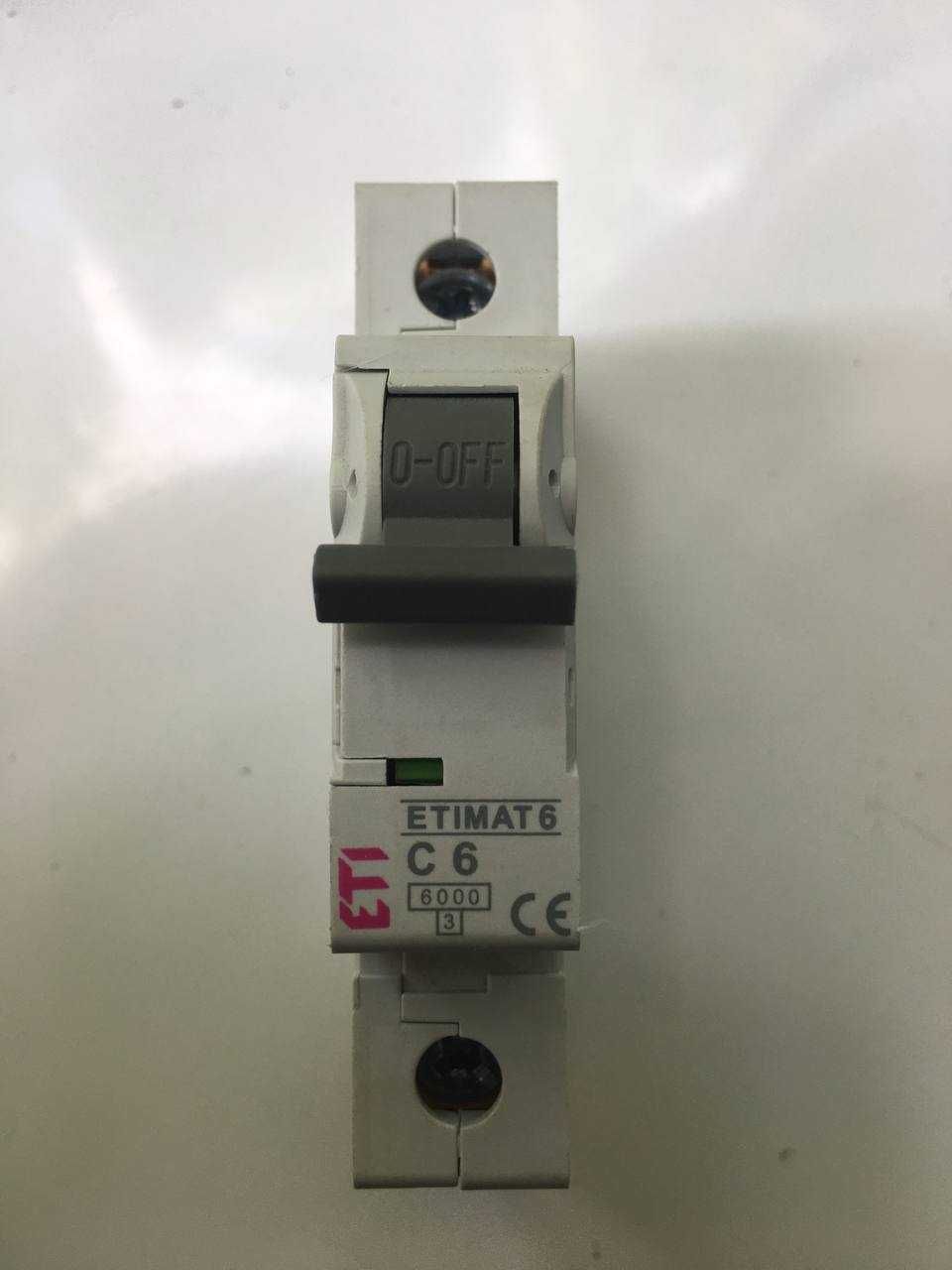 Автоматический выключатель (автомат) ETIMAT 6 1p С 6
