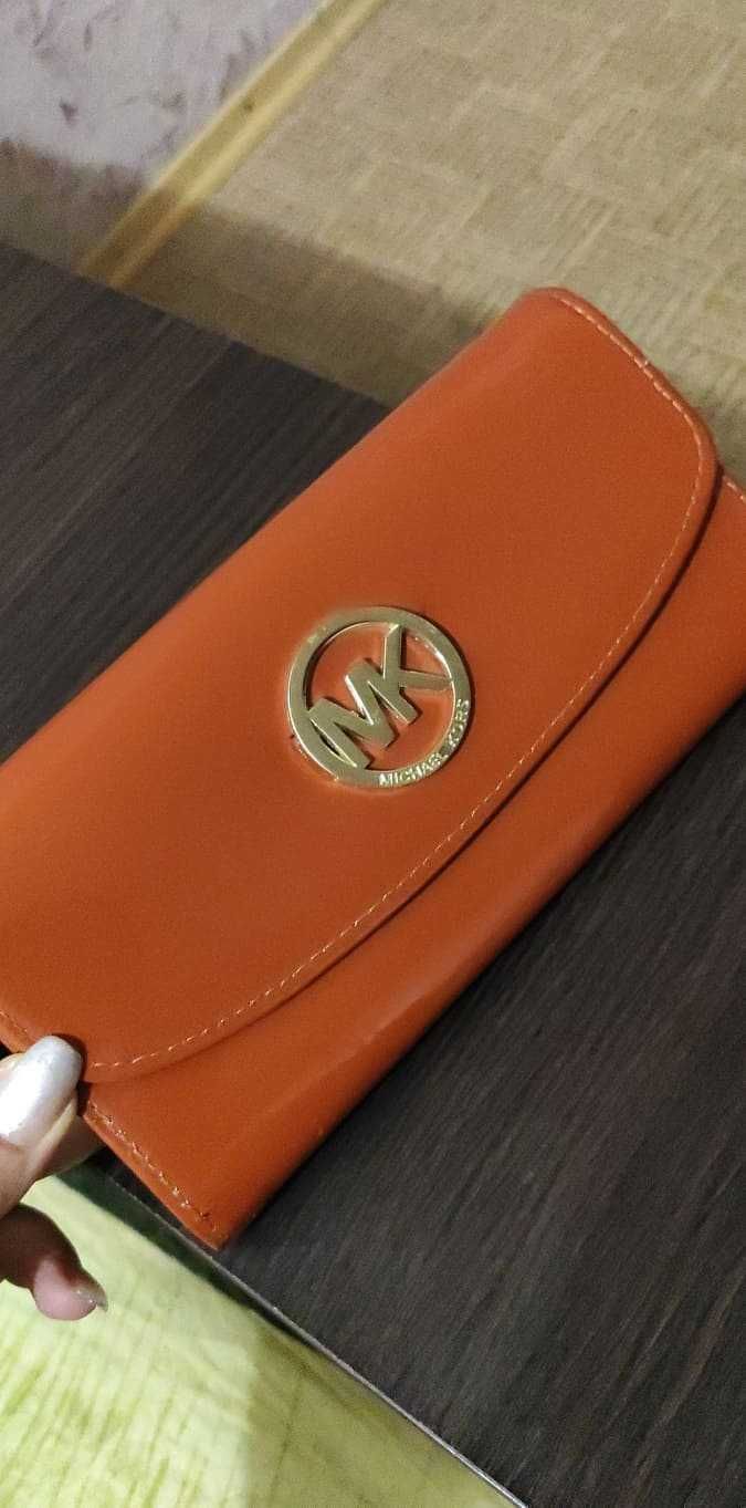 Фирменный лаковый кошелек портмоне MICHAEL Michael Kors