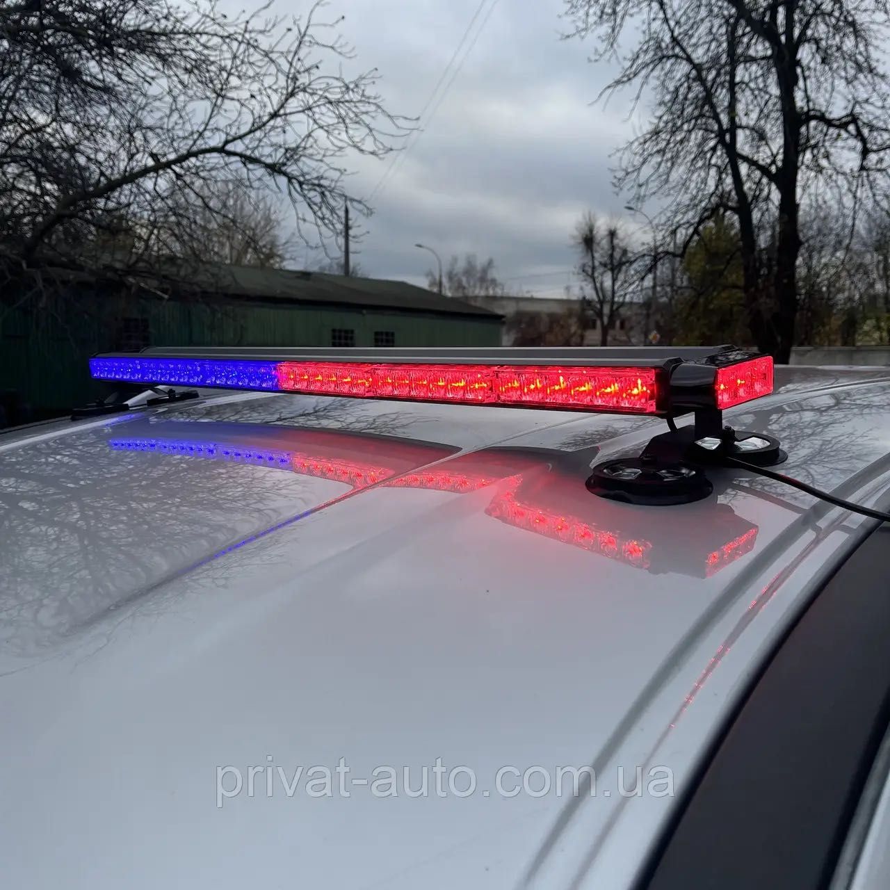 Стробоскоп-мигалка на крышу Балка LED 96см, 12/24v желтый оранжевый