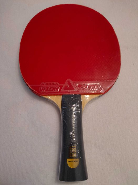 Rakietka JOOLA Vizon max, Sanwei T5000, Gratis pokrowiec lub płyn.