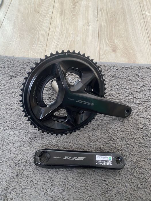 Nowa korba shimano 105 z pomiarem mocy 4iiii 170mm