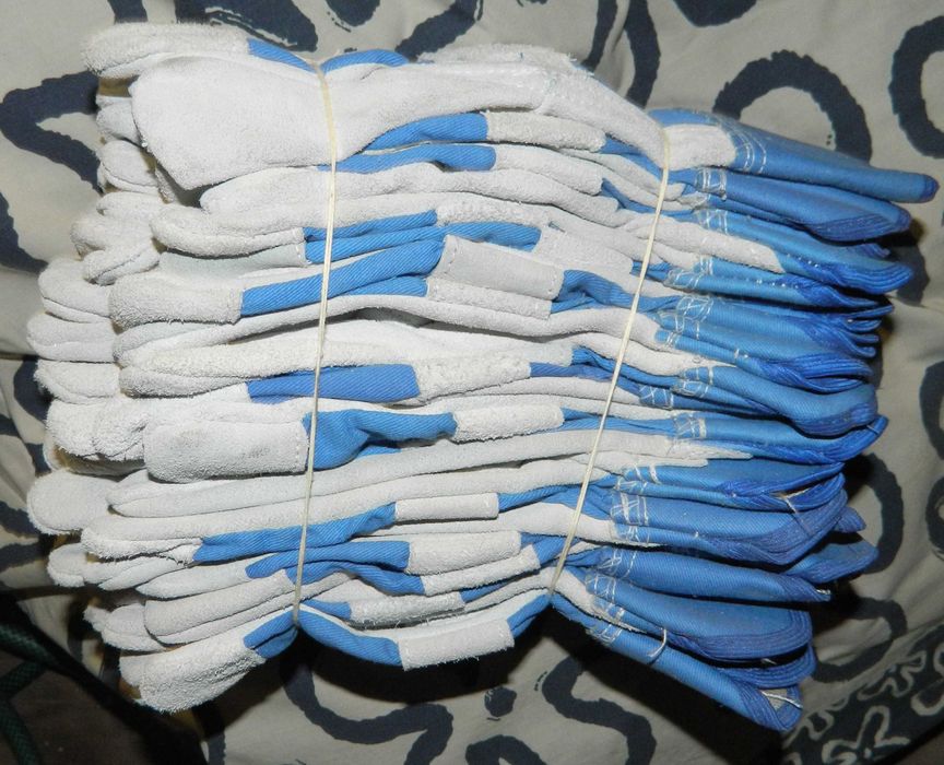 Rękawice wzmocnione skórzane rozmiar 10 hand flex