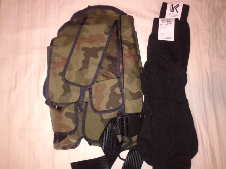 Szelki do przenoszenia oporządzenia 988/MON, kamizelka LUBAWA i gratis