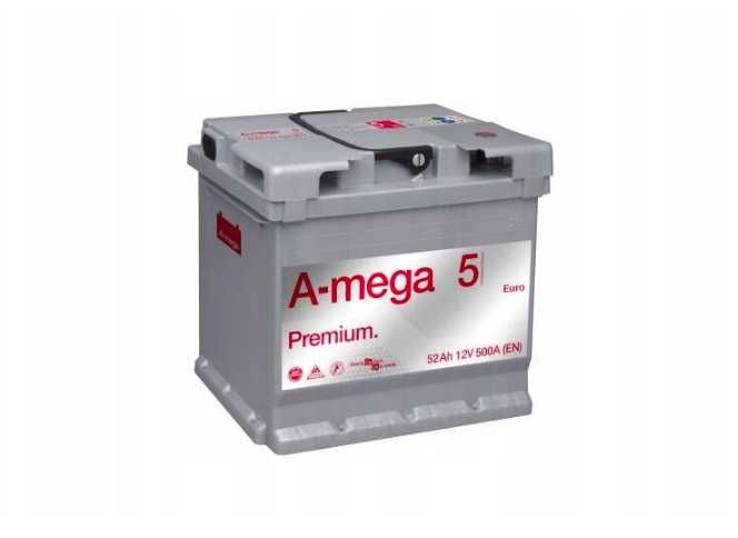 Otwock - Nowy akumulator Amega 5 52Ah 500A - Varta Bosch Centra