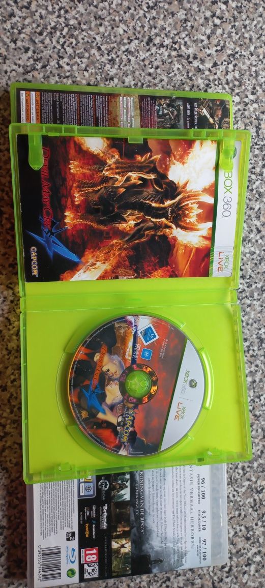 Devil may cry 4/Call of juarez bound in blood/Skyrim Xbox 360/Ps3