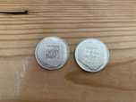 2x 200 zł 1974 mapka PRL SREBRO