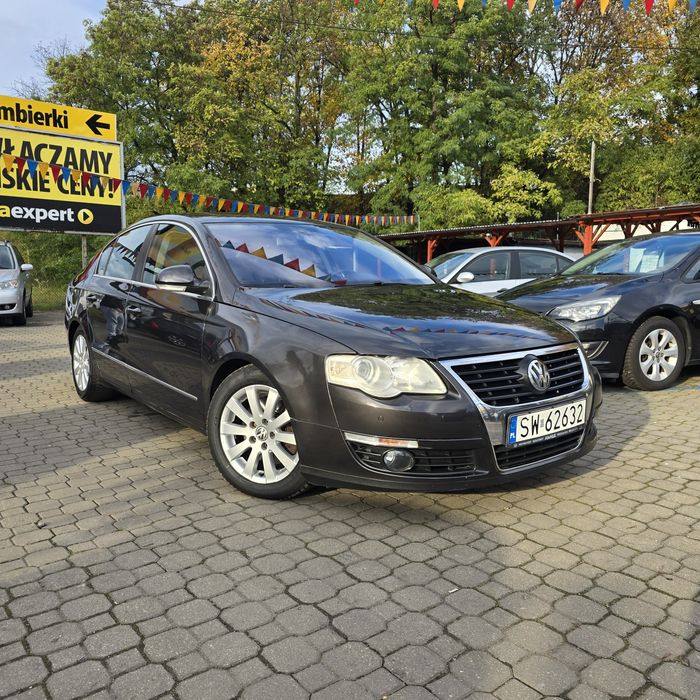 Volkswagen Passat B6 2.0 pb*ZDROWY*Navi*Klima*Alu*Szyberdach*Tempomat