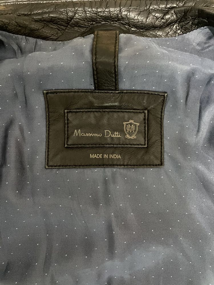 Massimo Dutty мужская кожаная куртка