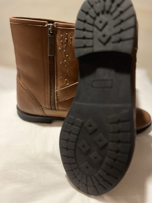 Botas em pele pepe jeans