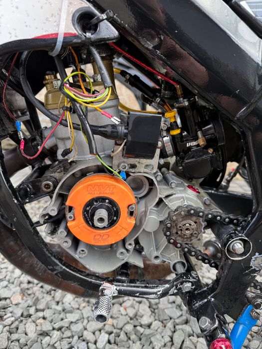 Silnik Derbi Senda d50 kratery wał skrzynia sprzęgło Gilera Aprilia