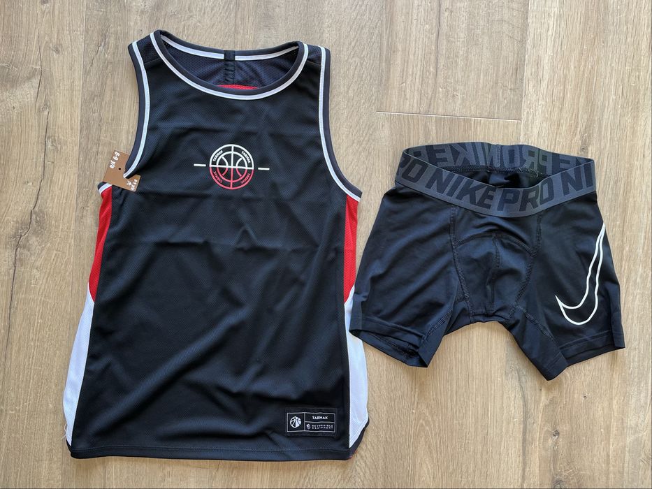Dwustronna koszulka do koszykówki plus panty Nike gratis