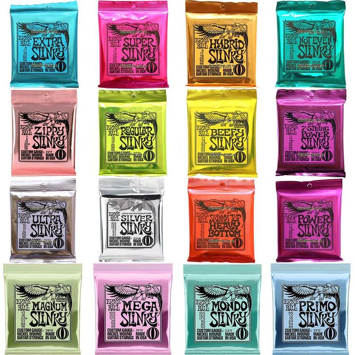 Струны Ernie Ball для электрогитары, Оригинал производство США