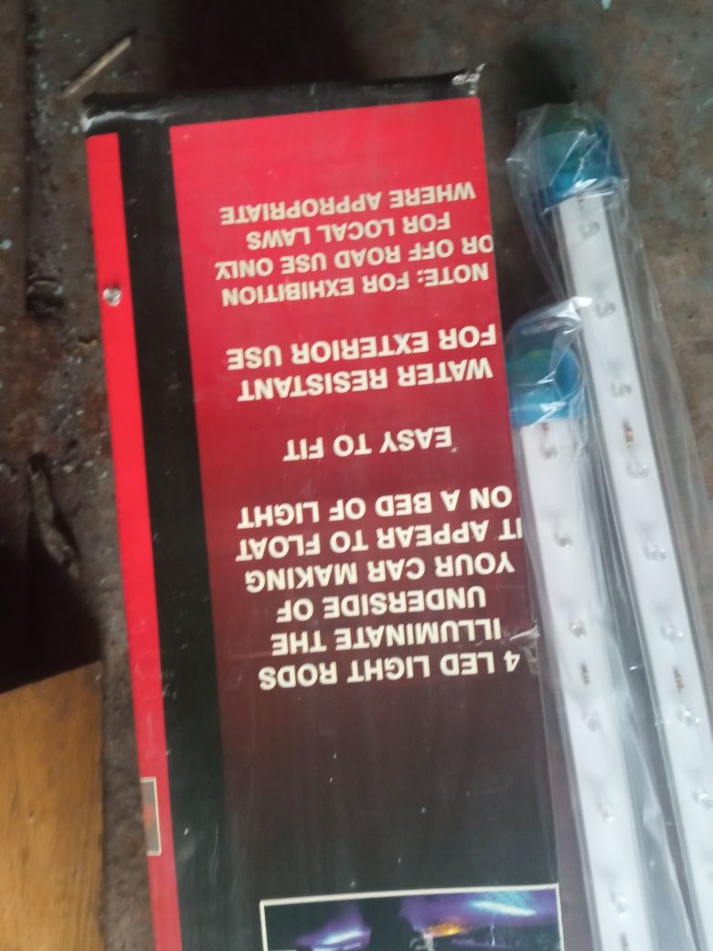Світлодіодне підсвічування днища авто. Нове