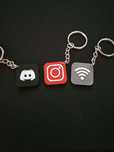 Brelok NFC różne rozmiary instagram/discord/whatsapp/wi-fi
