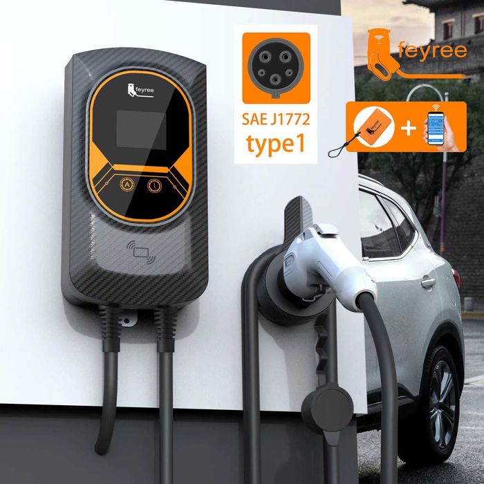 Зарядна станція Feyree 12KW 50A, Type1 - Charging Station Taurus PRO