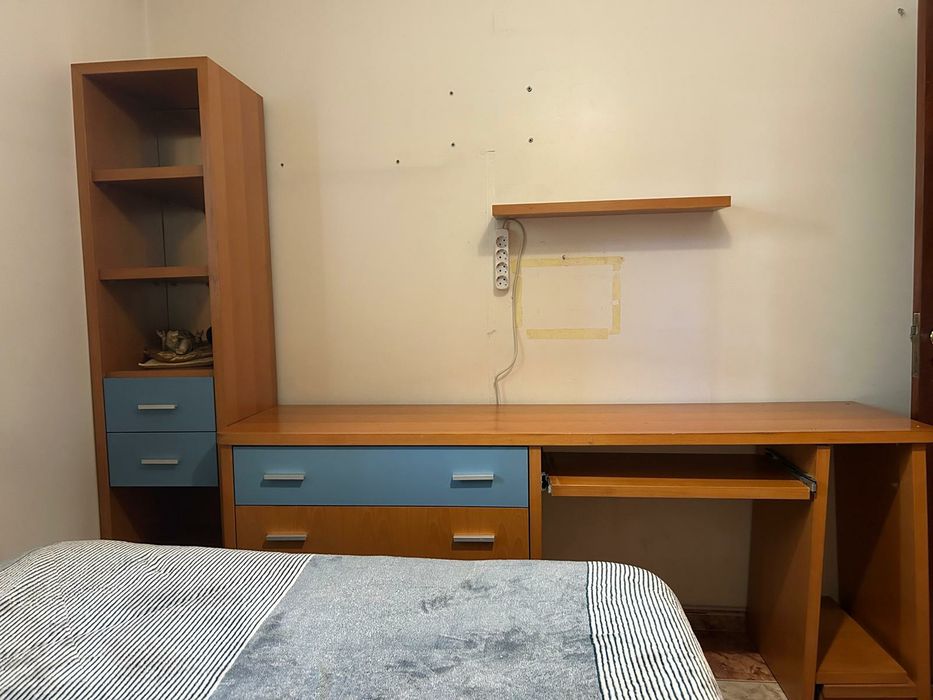 Quarto em madeira corpo e meio