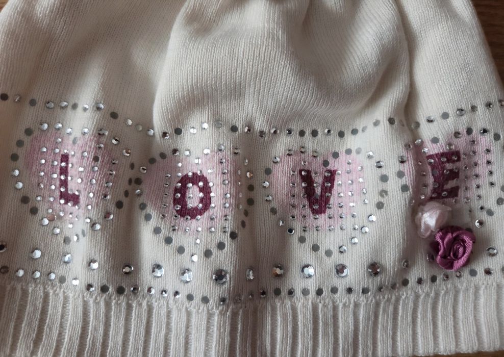 Dziewczęca czapka rozmiar 48/50