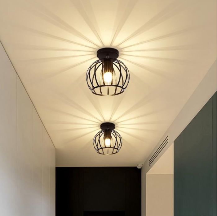 Lampa Sufitowa Industrialna Vintage Retro Żyrandol