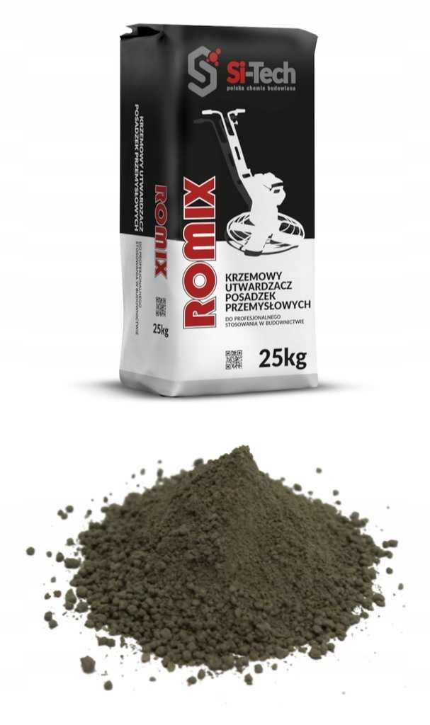 Posypki utwardzająca do betonu ROMIX 25kg , impregnaty