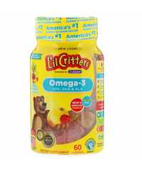 Детская омега 3 L´IL CRITTERS Omega 3 США