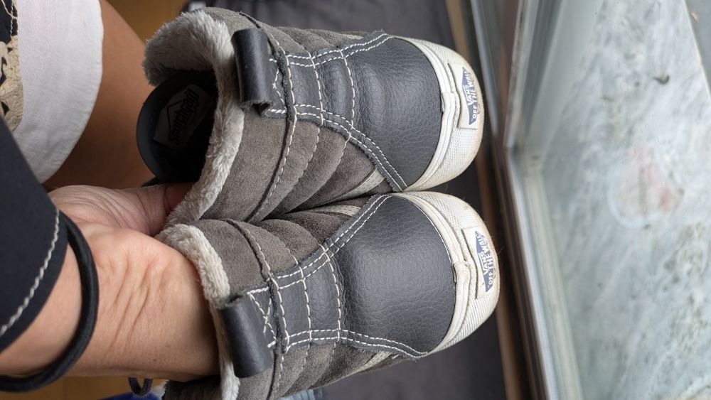 Tenis cinzentos Vans 38